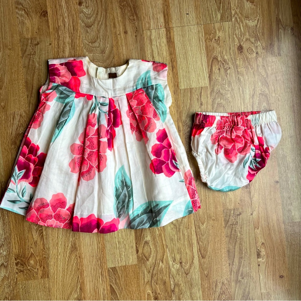 Girls Tea Collection Dress 6-9 Months